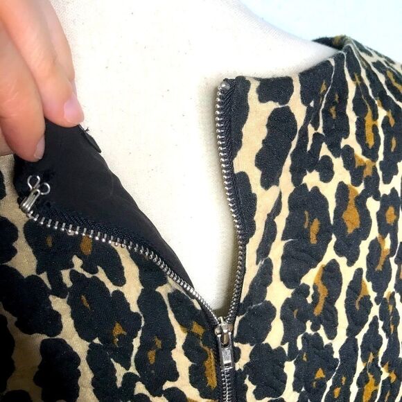 NWT Ark & Co. by Anthropologie Leopard Blouse - Picture 7 of 10